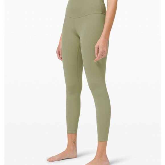 Lululemon Align Pant 25" Rosemary Green Size 14 - Picture 2 of 9